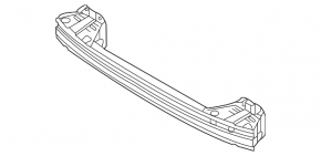Rear Bumper Reinforcement Volvo V90 17-22 usa