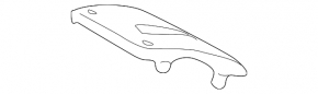 Gear shifter cover Lexus RX300 98-03 without plug, scratches