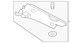 Rear right underbody protection VW Atlas 18 - crack, break