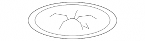 Spare wheel cover lower small Lexus RX300 RX330 RX350 RX400h 04-09