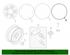R19 wheel rim for Kia Sportage 17-19