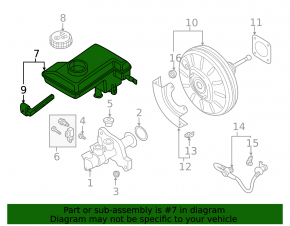GTZ tank Audi A3 8V 15-20 4d