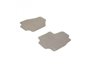 Set of floor mats for Chrysler Pacifica 17-24, brown cloth, for cleaning
