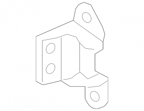 Door hinge upper rear left Acura MDX 14-20