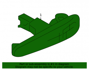 Front left turn signal for Mitsubishi Lancer 10-17