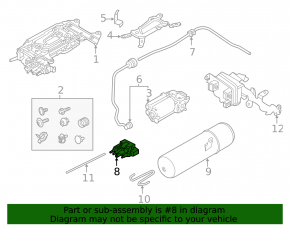 Audi e-tron GT 22-24 air suspension valve block