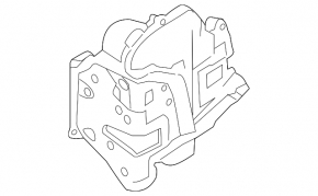Front right door lock Porsche Cayenne 958 11-17