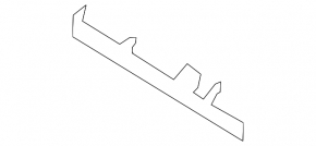 Front bumper mount on left wing Ford Escape MK3 13-16 prerest SIGNEDA