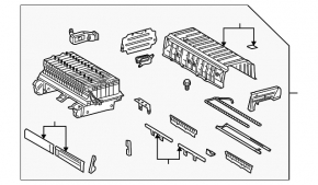 Battery VVB assembly Lexus GS450h 06-11
