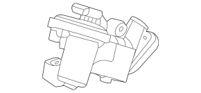 EGR valve Ford Escape MK4 20- hybrid