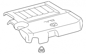 Toyota Avalon 13-18 3.5 Engine Cover