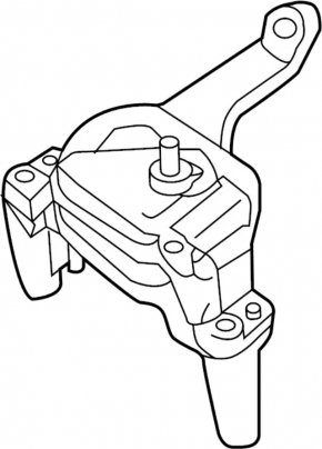 Engine mount right Nissan Pathfinder 13-20 hybrid