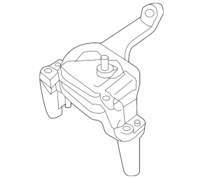 Engine mount right Nissan Pathfinder 13-20 hybrid