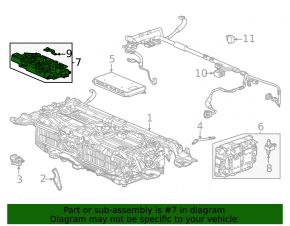 Fuse Box HVB Honda CRV 20-22 hybrid