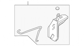 Coolant expansion tank Infiniti FX35 03-08