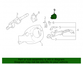 Nissan Rogue 14-20 Immobilizer Antenna