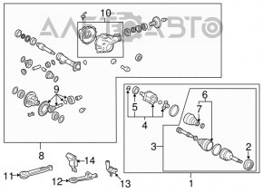 Lexus GX470 03-09 Front Differential