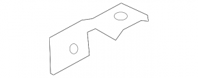 Upper center right fender bracket for Audi E-Tron 19-23
