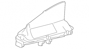 Antenna fin assembly BMW 3 F30 12-15