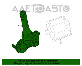 Jeep Renegade 15-16 433mhz Wheel Pressure Sensor