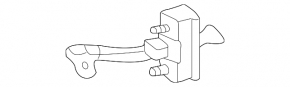 Front left door stop Lexus LX570 08-11