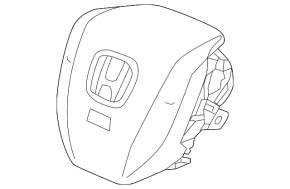 Honda Civic X FC 16-21 steering wheel airbag