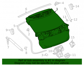 Naked tailgate Chevrolet Equinox EV 24-26