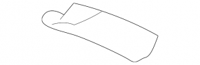 Trunk door trim right Subaru Impreza 5d 17-23