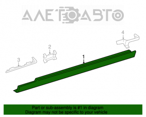 Right threshold for Mercedes W211