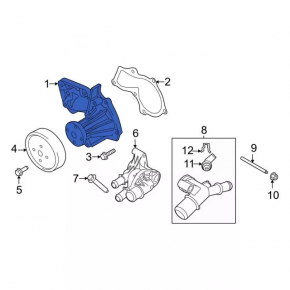 Water pump Ford Bronco Sport 21-25 1.5T