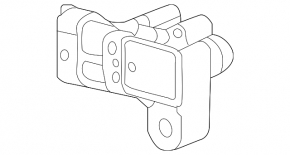 Boost Pressure Map Sensor Land Rover Range Rover Evoque 12-18 2.0