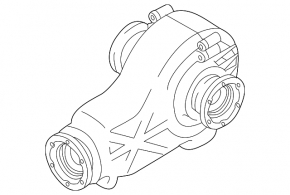 Rear differential gearbox Audi A4 B8 08-16 2.0T 48:13 manual 120k