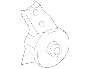 Rear engine mount for Toyota Highlander 14-16 3.5 AWD