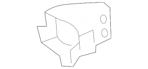 Rear Left Muffler Bracket Nissan Altima 19-24