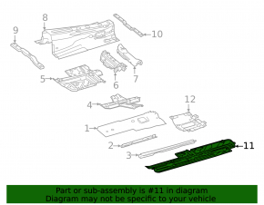 Front right underbody protection for Mercedes GLC 16-23