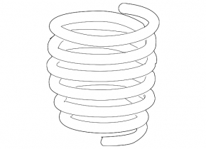Rear left spring for Toyota Sequoia 2008-2016