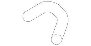 Upper cooling pipe Audi Q7 16- 3.0T