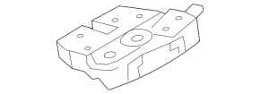 Trunk lid lock BMW 3 F30 12-18