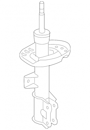 Shock absorber front left Hyundai Veloster 12-17 KYB