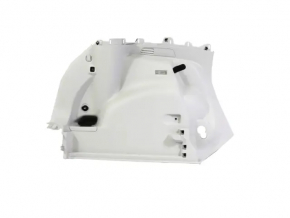 Arch trim lower left Jeep Compass 17-21 gray