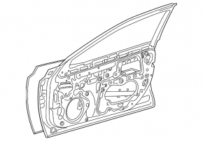 Door bare front right Toyota Camry v70 18-18