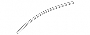 Upper front left door molding for Lexus Hs250h 10-12