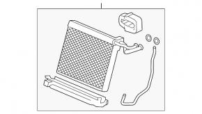 Evaporator Acura ILX 13-18
