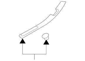 Rear right outer door sill plate for Subaru Forester 2013 SH