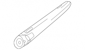 Mercedes H247 GLA 20-26 rear wiper arm with plug