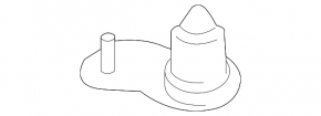 Positive terminal Lincoln MKZ 13-20 hybrid