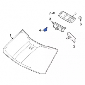 Rain sensor for Ford Mustang mk6 15-23