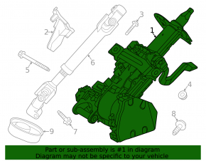 Lincoln Corsair 20-22 Electric Power Steering Column