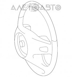 Naked steering wheel Mercedes X164 GL prerest brown