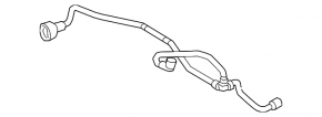 Lower cooling hose for BMW i3 14-17 BEV
